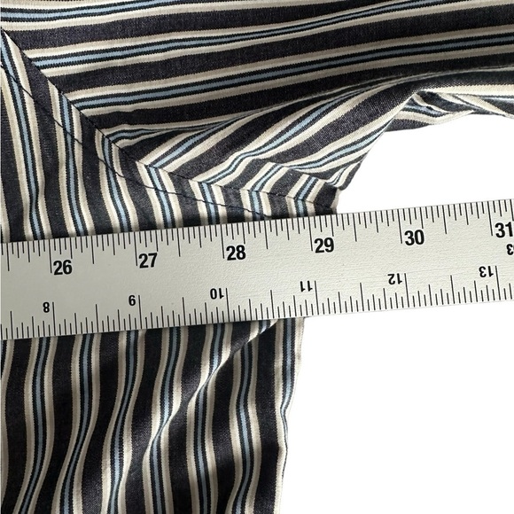 Timberland XXL long-sleeve button down blue/tan/navy 100% cotton - Picture 6 of 11